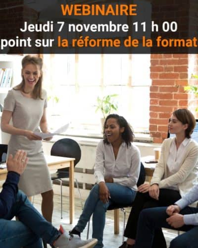 Webinaire réforme de la formation 2019